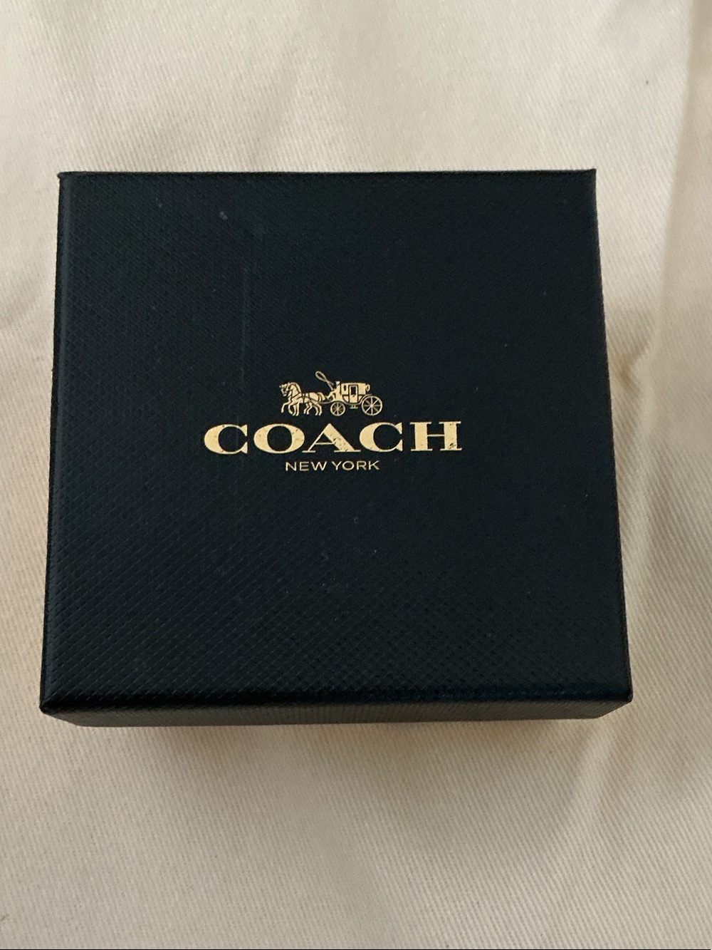Coach Black Accessory Gift Box